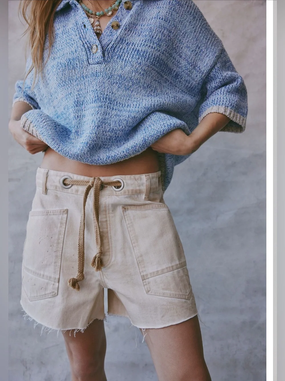 We The Free Moxie Barrel Shorts - Picture 1 of 8